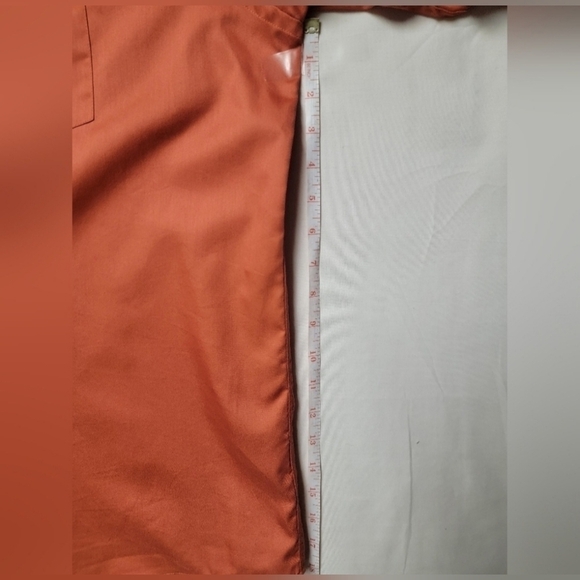 ARROW Men's Sateen Finish Long Sleeve Dress Shirt XXL (18)(34/35) Regular Fit - Picture 5 of 6